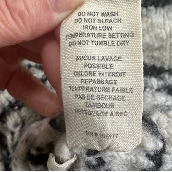 Ulla Johnson Skye Zebra Wool Cardigan. Tag says medium, BUT FITS LIKE AN XXS. - Picture 6 of 9